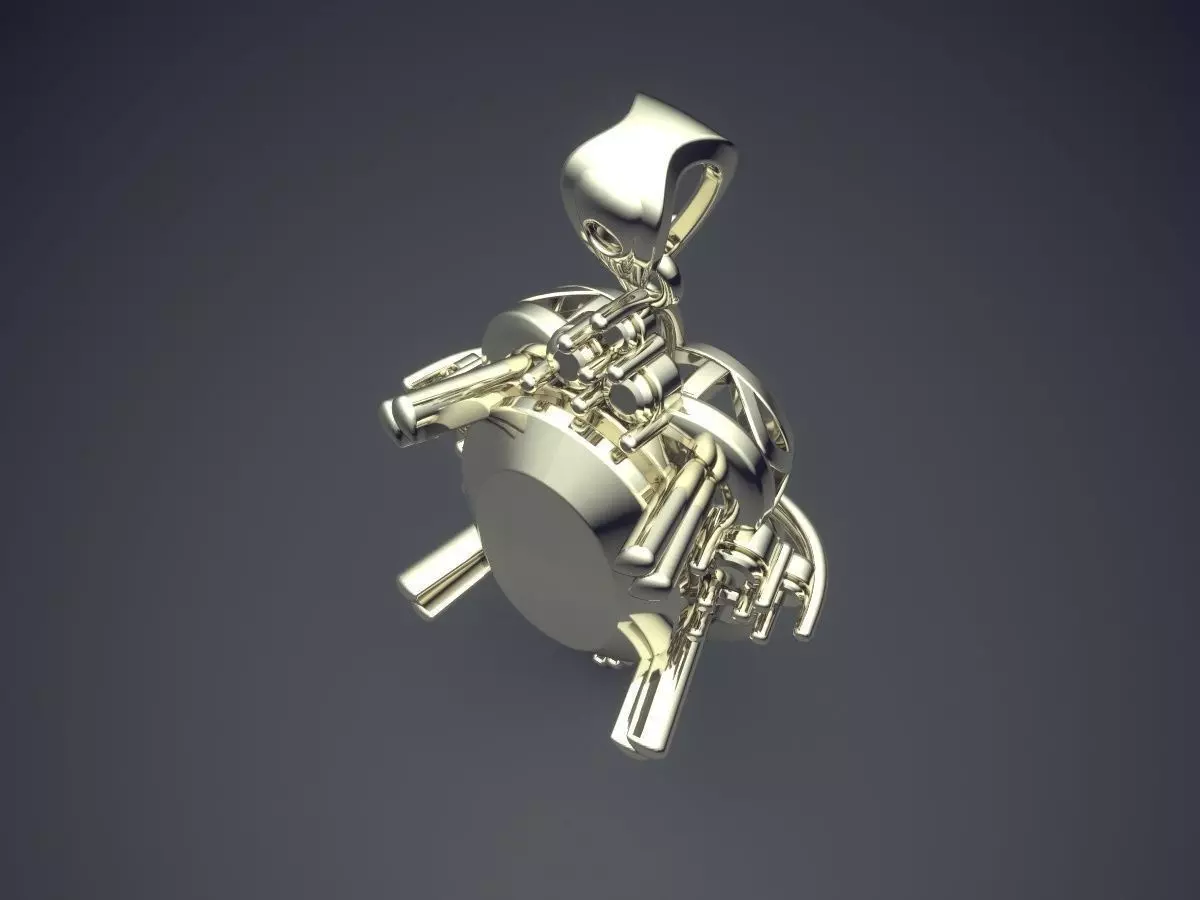 Pendant CAD-5731 3D print model_1