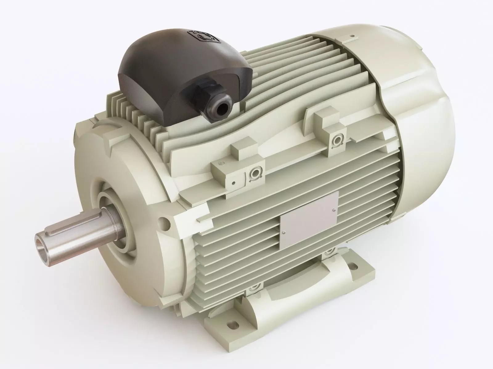Electric motor 02 3D model_0