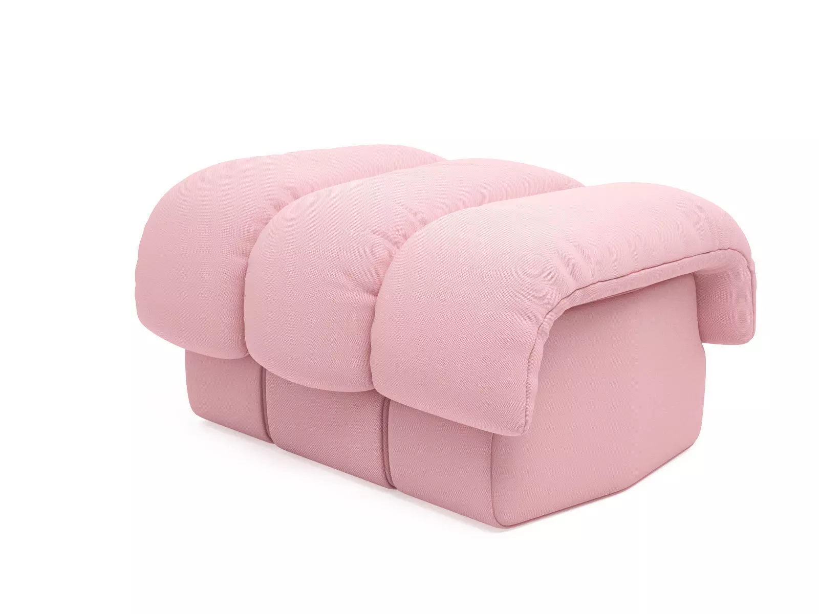 DS 600 Footstool 3D model_2