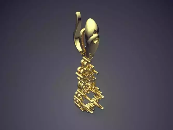 Detailed Pendant CAD-5700 3D print model