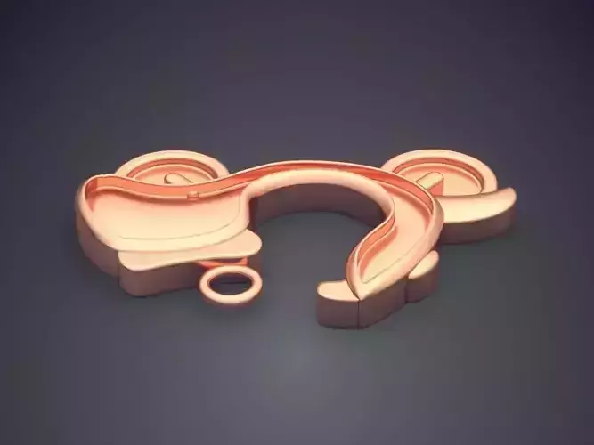 Motorbike Pendant CAD-5680