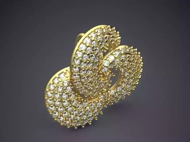 Pendant Made From Three Circle Ornaments CAD 5688 3D print model