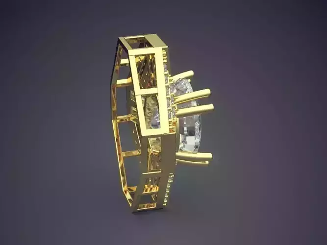 Pendant With Diamonds CAD-5671