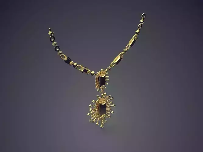 Detailed Pendant CAD-5648 3D print model