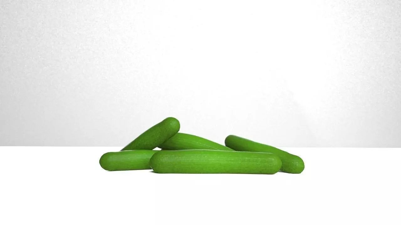 cucumber cucumbers 3D model