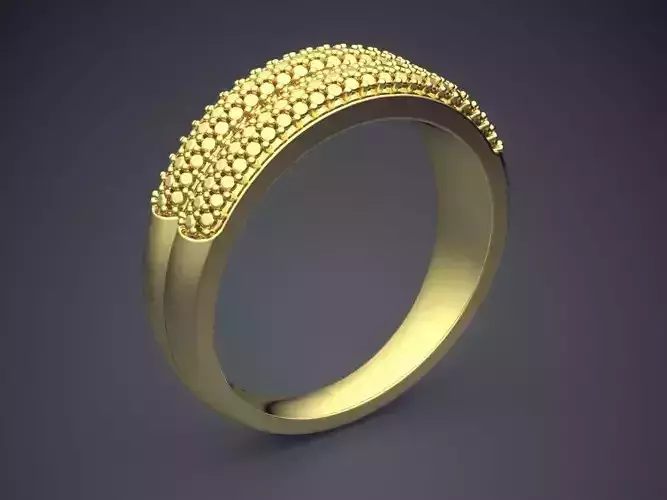 Detailed Ring CAD-5617