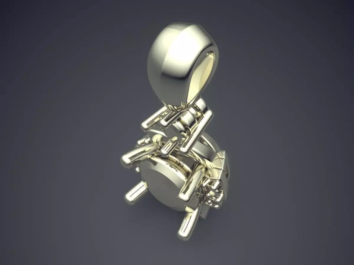 Pendant CAD-5591 3D print model_1