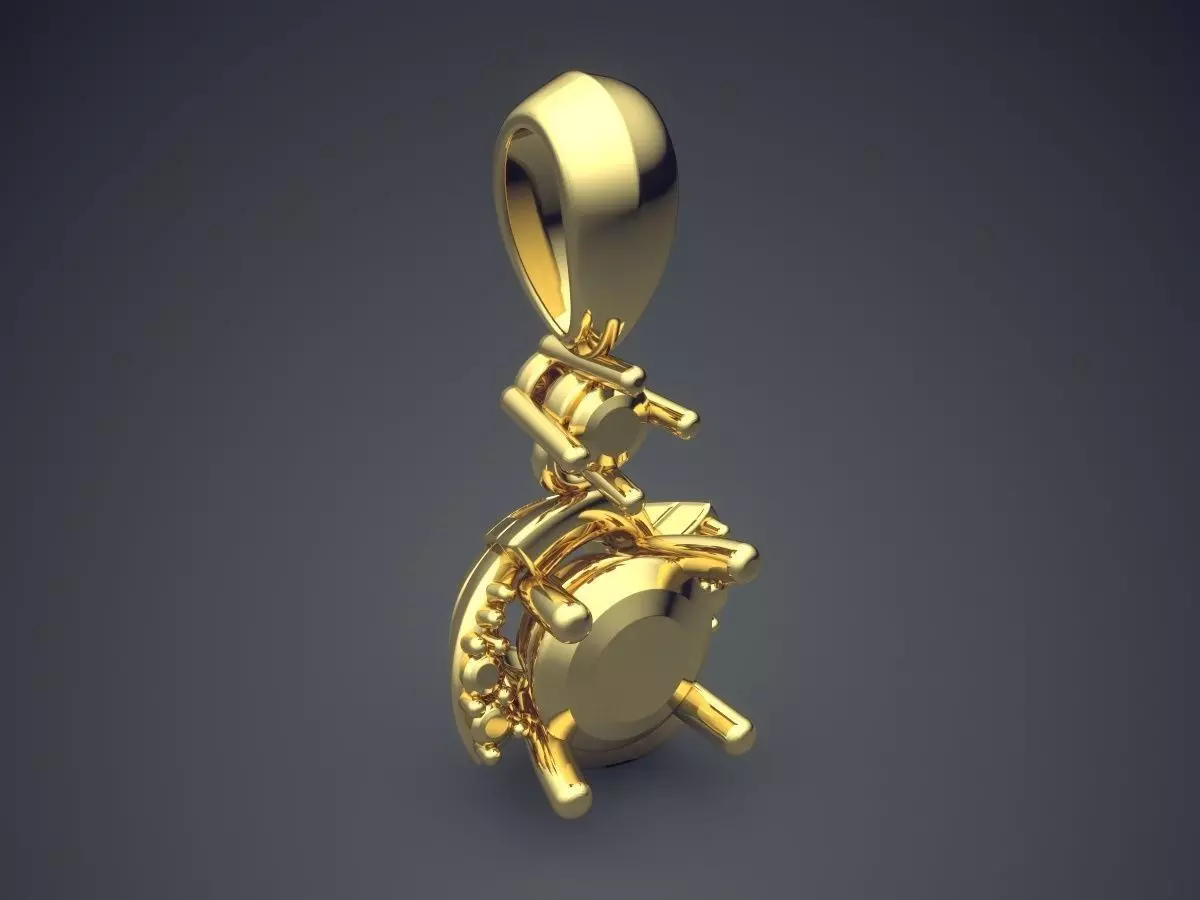 Pendant CAD-5591 3D print model_0
