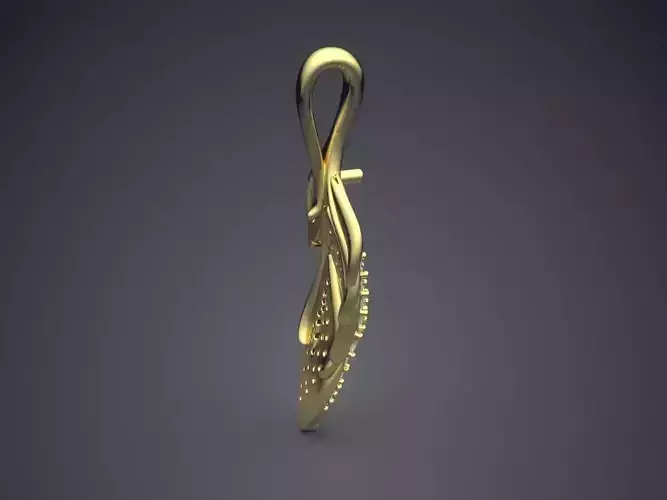 Pendant With Diamonds CAD-5593