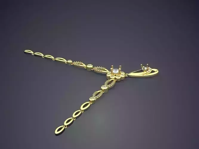 Pendant With Chain CAD-5578