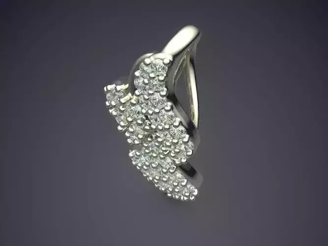 Pendant With Diamonds CAD-5553