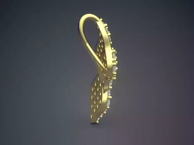 Pendant With Diamonds CAD-5553