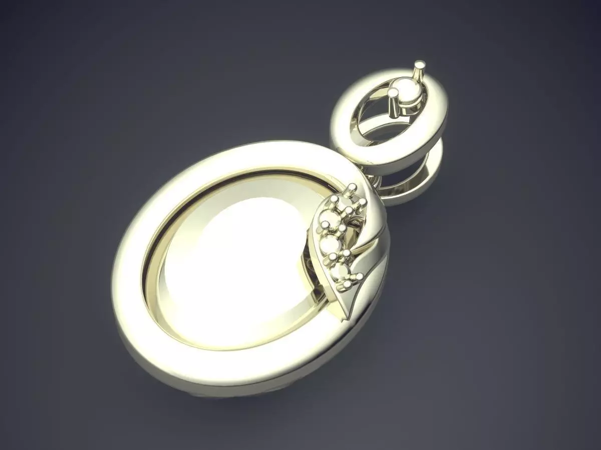 Pendant CAD-5549 3D print model_1