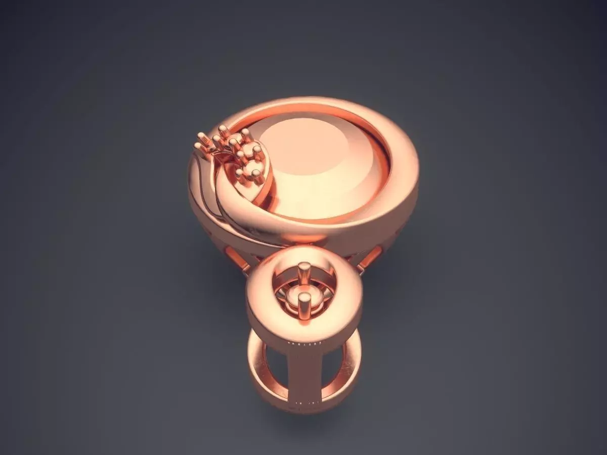 Pendant CAD-5549 3D print model_2