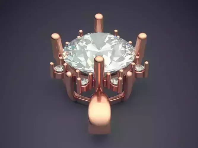 Pendant With Diamonds CAD-5547