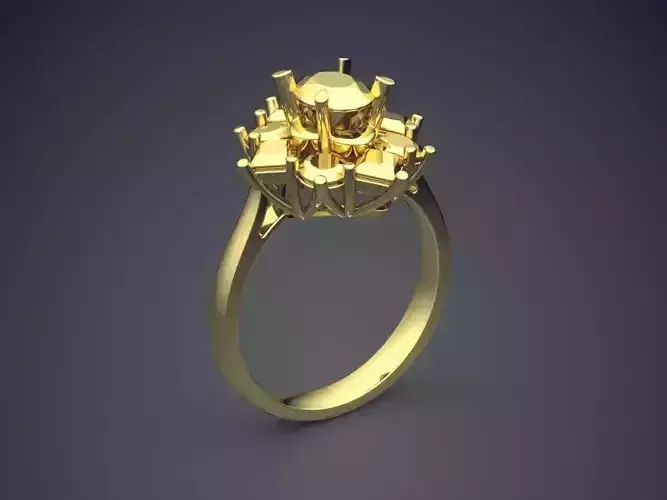 Engagement Ring CAD-5504