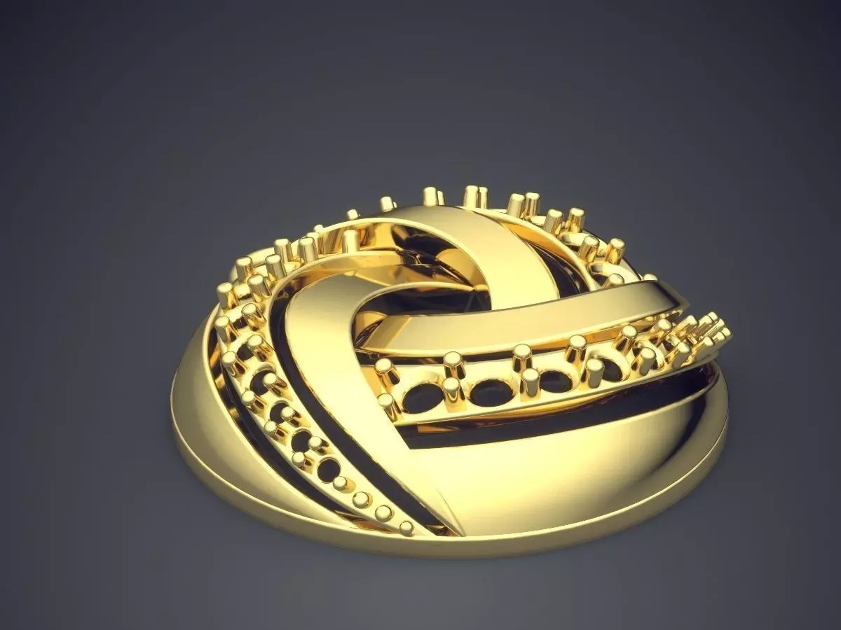 Pendant CAD-5496 3D print model_0