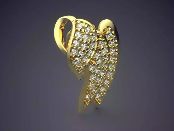 Pendant With Diamonds CAD-5494