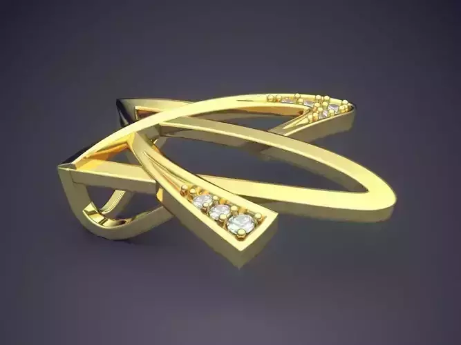 Pendant With Diamonds CAD-5488