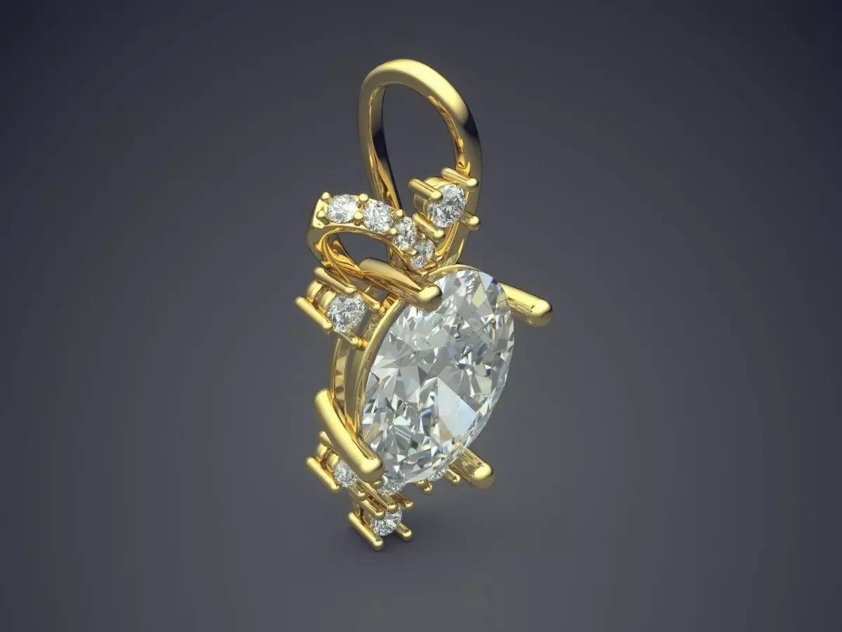  Pendant CAD 5477 3D print model_0
