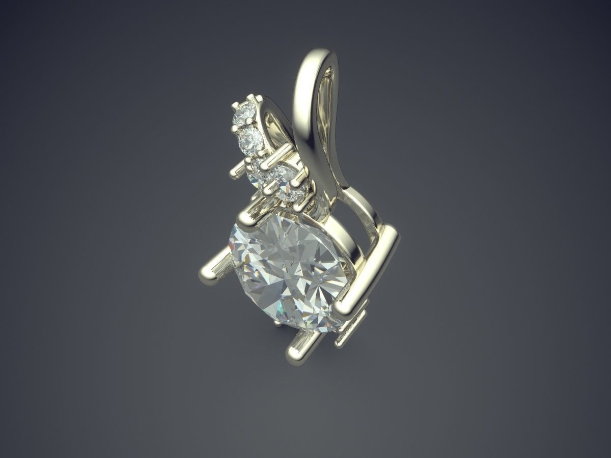  Pendant CAD 5477 3D print model_1