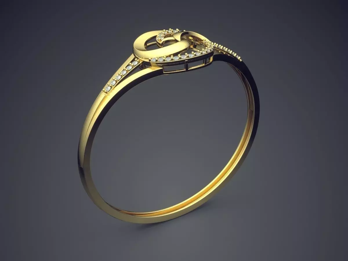 Thin Ring Wit Circle Ornament CAD 5468 3D print model_0