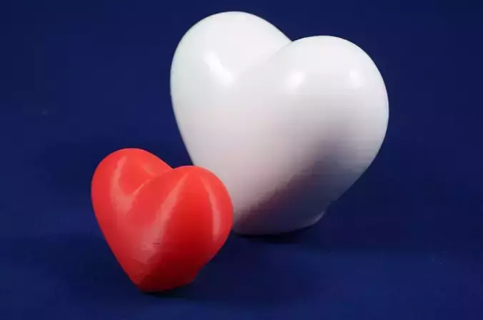 Heart love 3D print model Heart love 3D print model