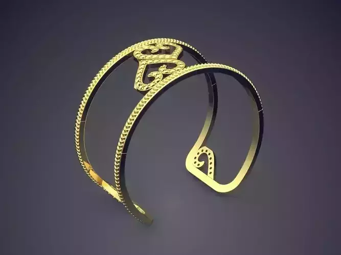 Incomplete Circle Hollow Ring CAD 5437 3D print model