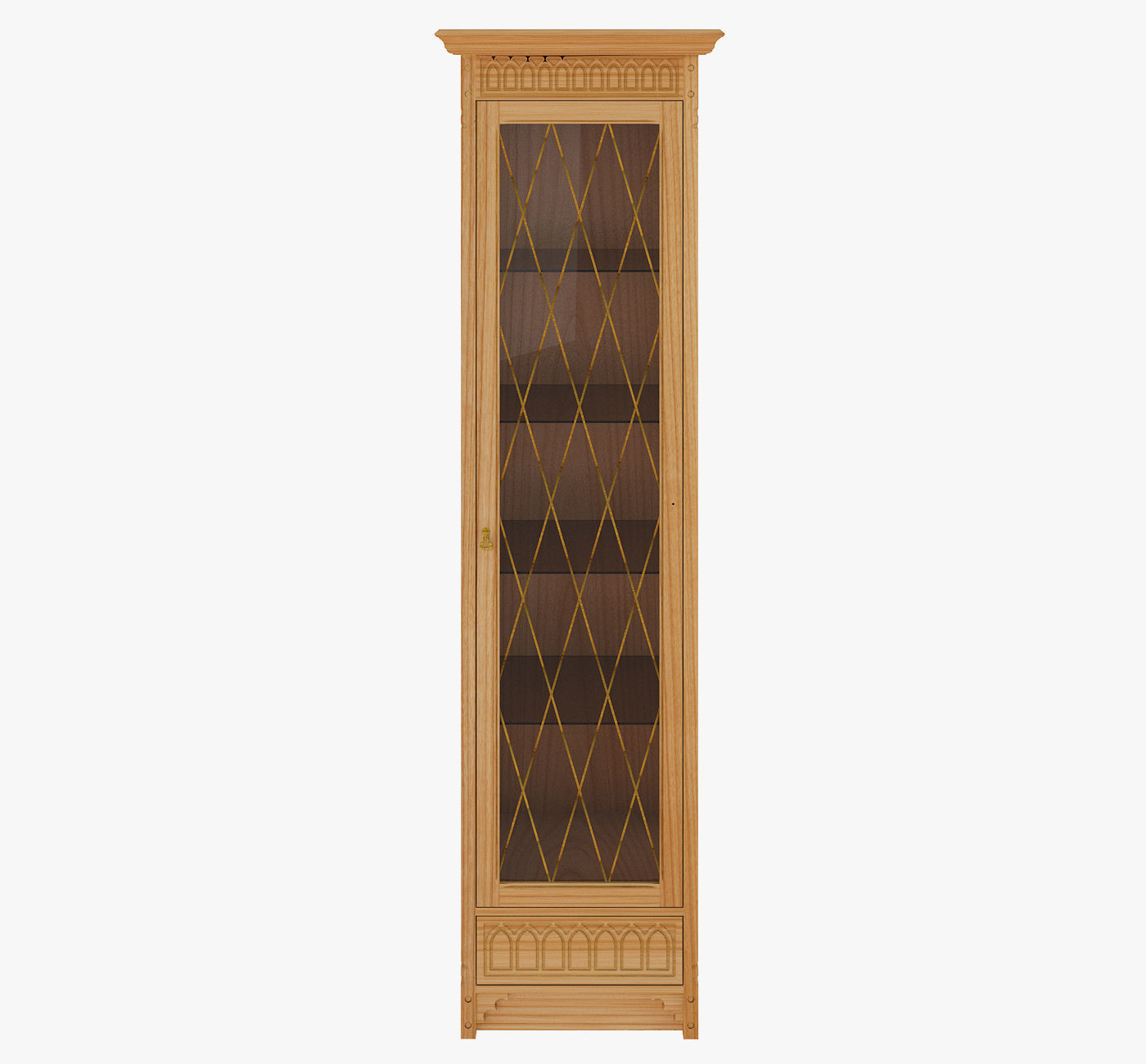Gotic Showcase 3D model_1