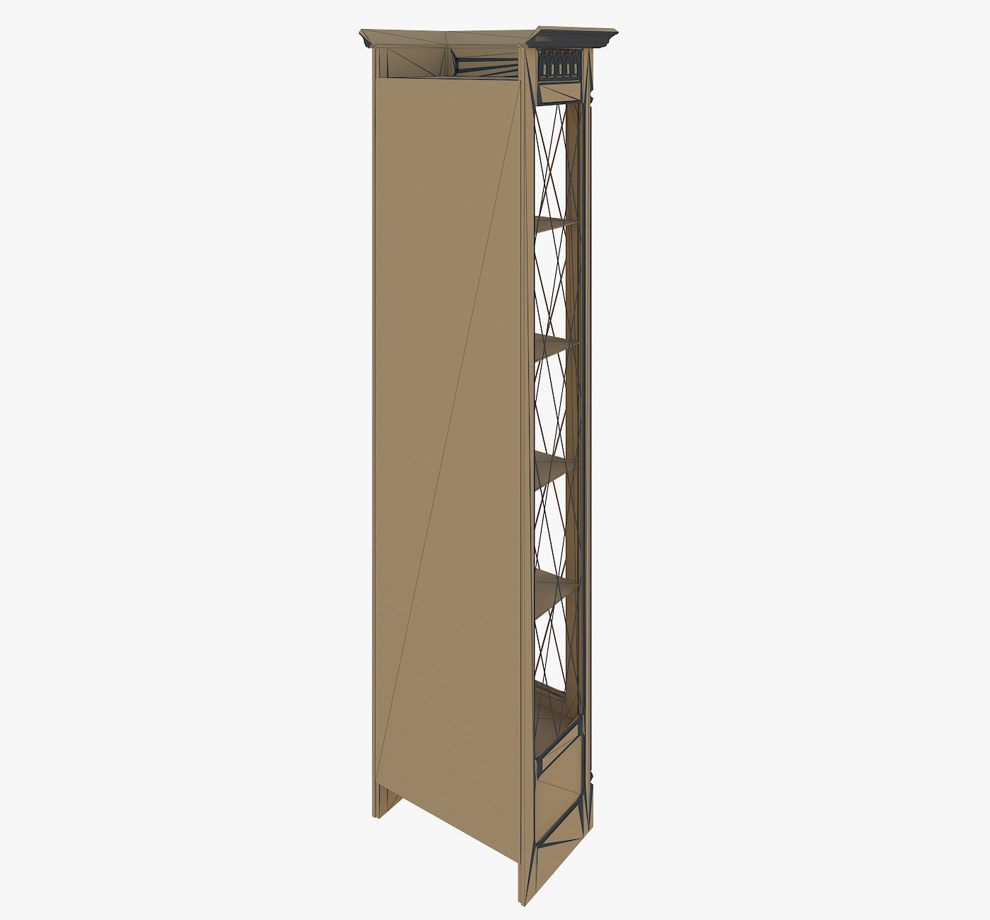 Gotic Showcase 3D model_6