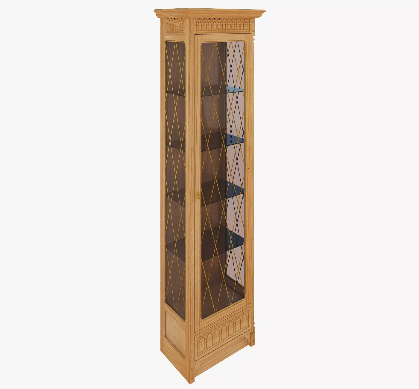 Gotic Showcase 3D model_0