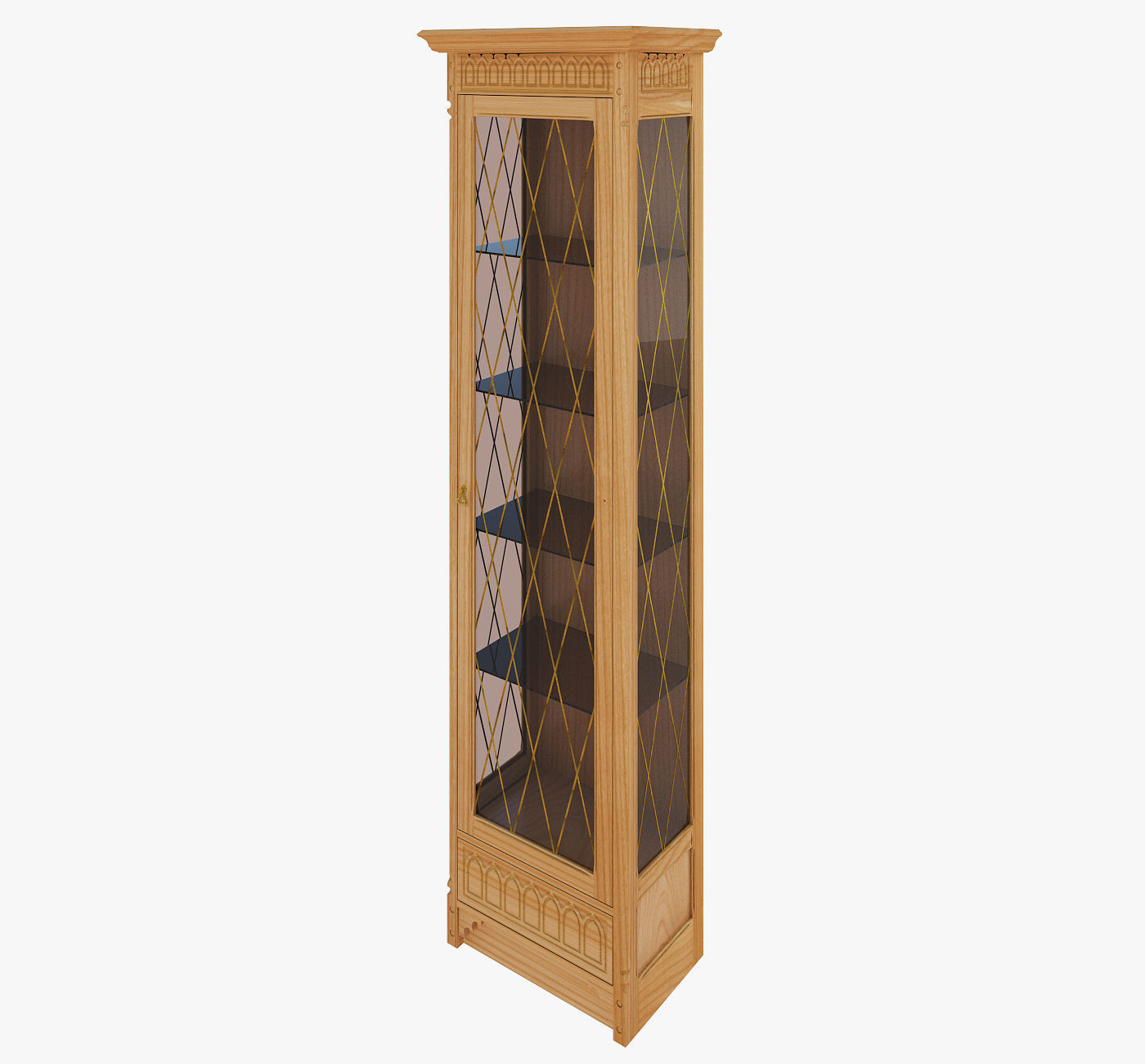 Gotic Showcase 3D model_2