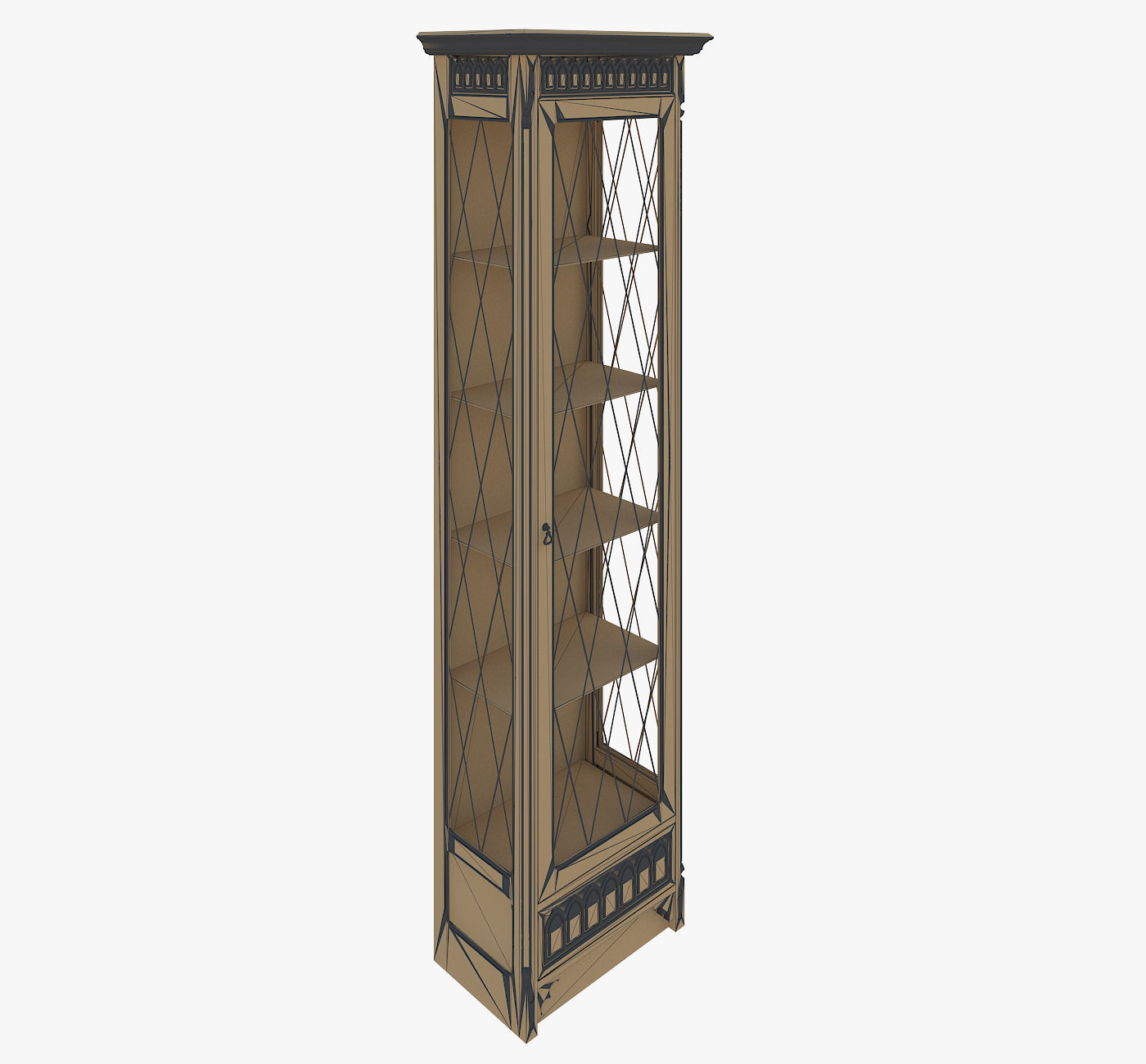 Gotic Showcase 3D model_5