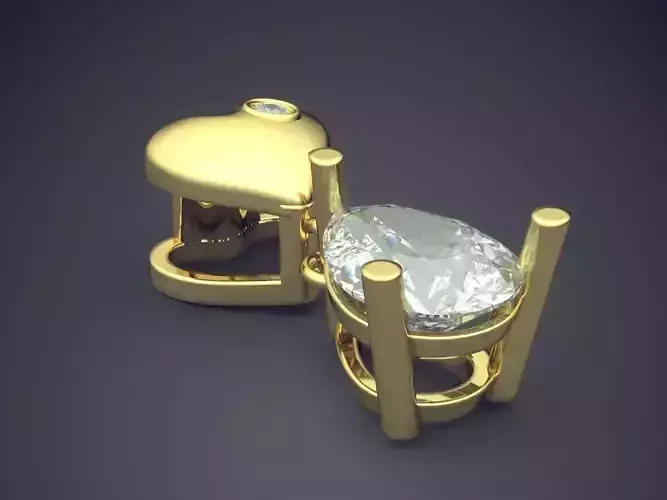 Pendant With Diamonds CAD-5405