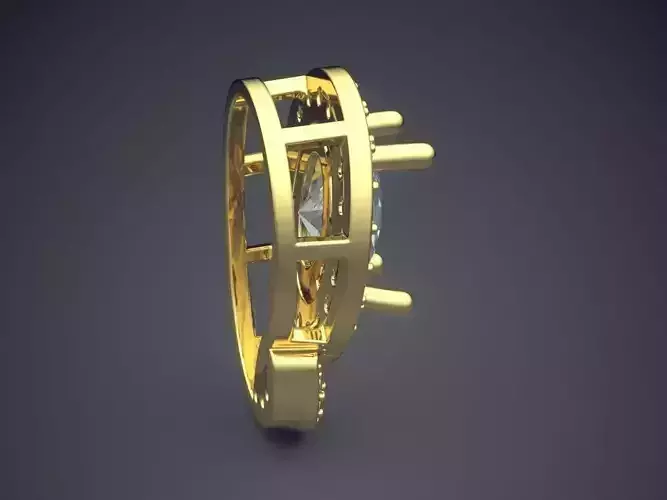 Pendant With Diamonds CAD-5394