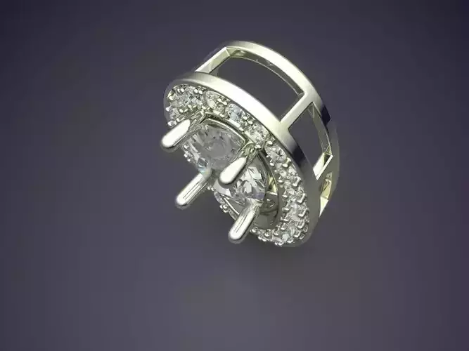 Pendant With Diamonds CAD-5394