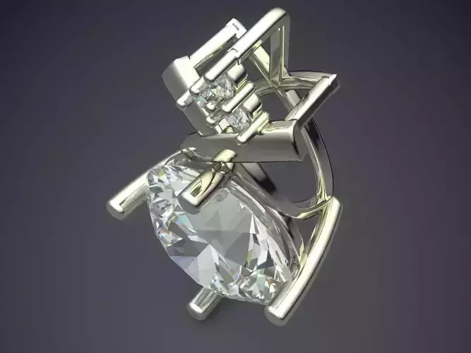 Pendant With Diamonds CAD-5389