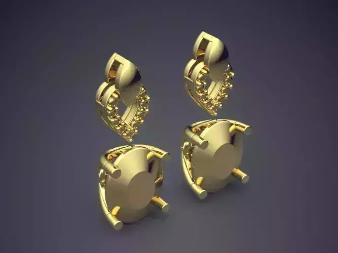 Earrings CAD-5349