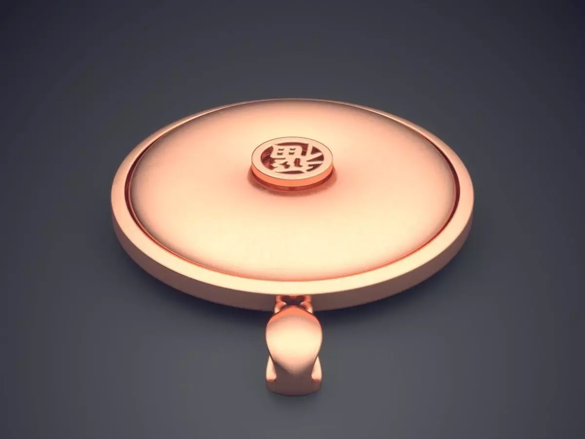 Pendant CAD-5325 3D print model_2