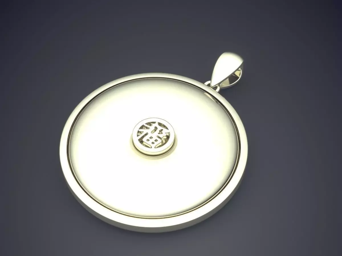 Pendant CAD-5325 3D print model_1
