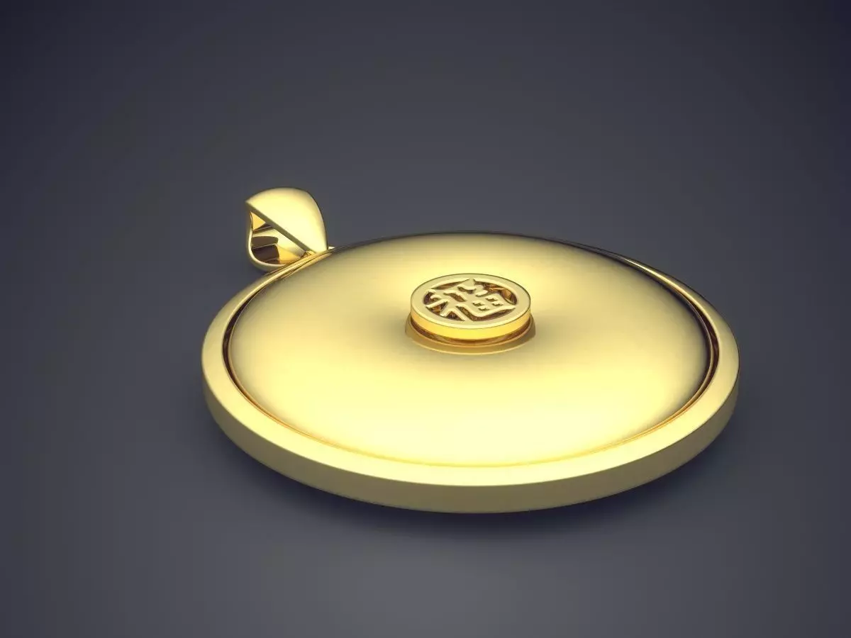 Pendant CAD-5325 3D print model_0