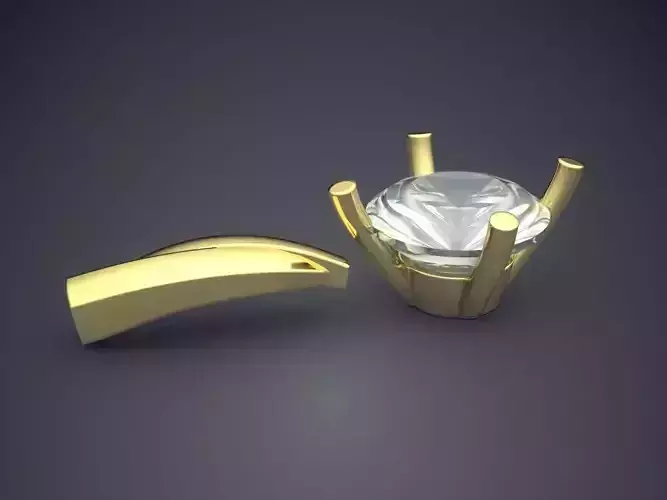 Pendant With Diamond CAD-5309