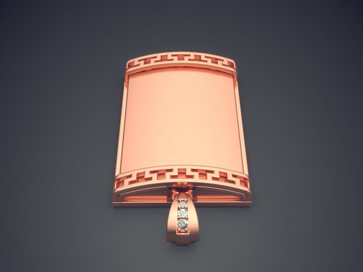 Pendant CAD-5270 3D print model_2