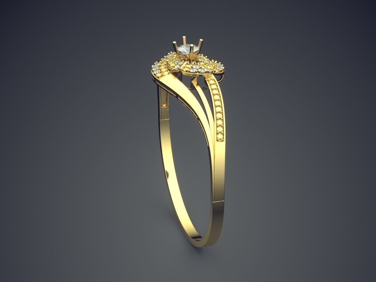 jewelry bracelet CAD-5226 3D print model_3