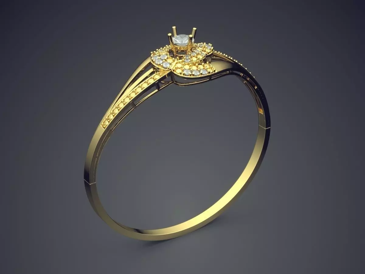 jewelry bracelet CAD-5226 3D print model_0