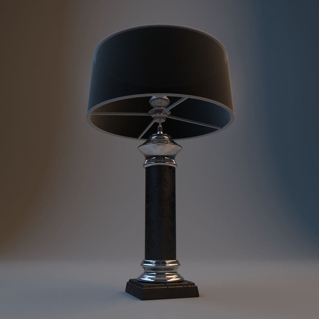 Lamp Newport 3D model_1