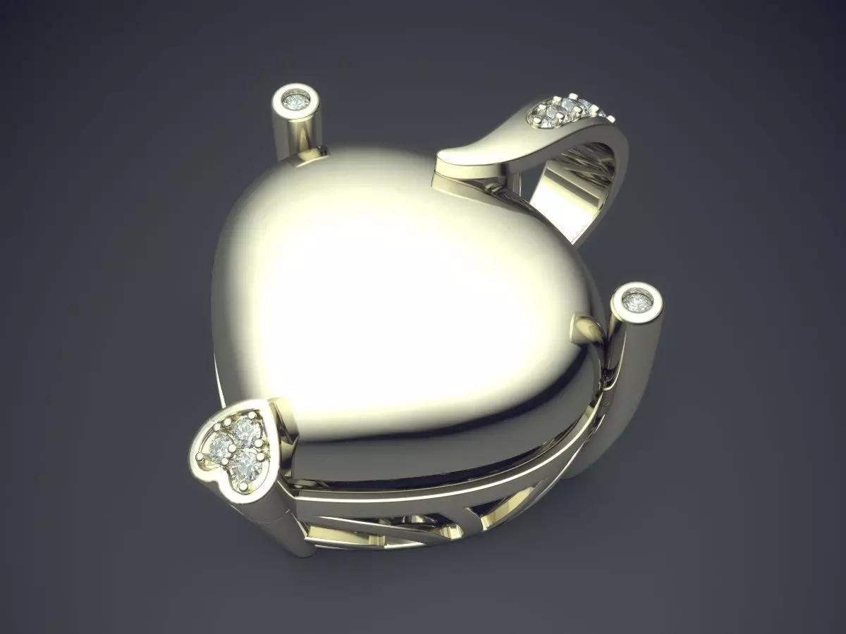 Pendant CAD-5205 3D print model_1
