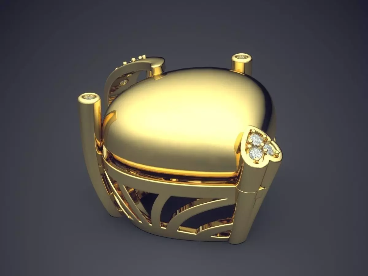 Pendant CAD-5205 3D print model_0