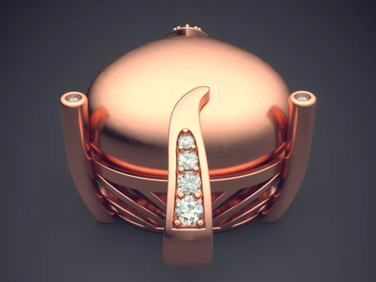 Pendant CAD-5205 3D print model_2