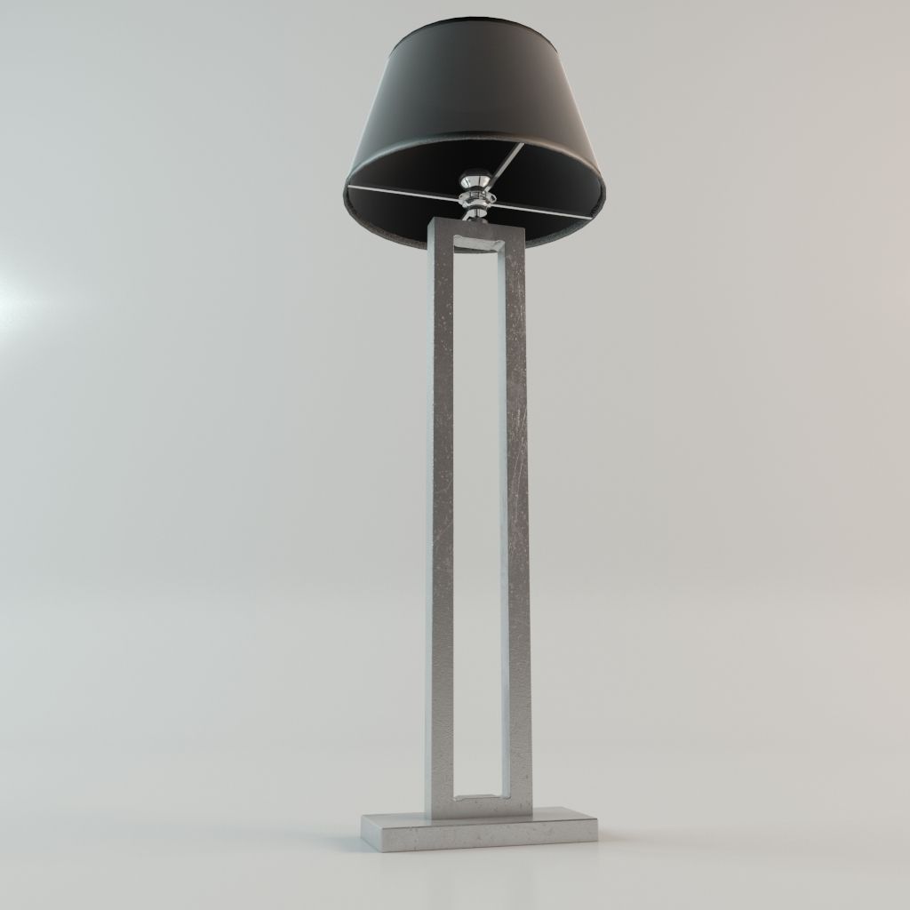 Lamp Floor Arlington 3D model_3